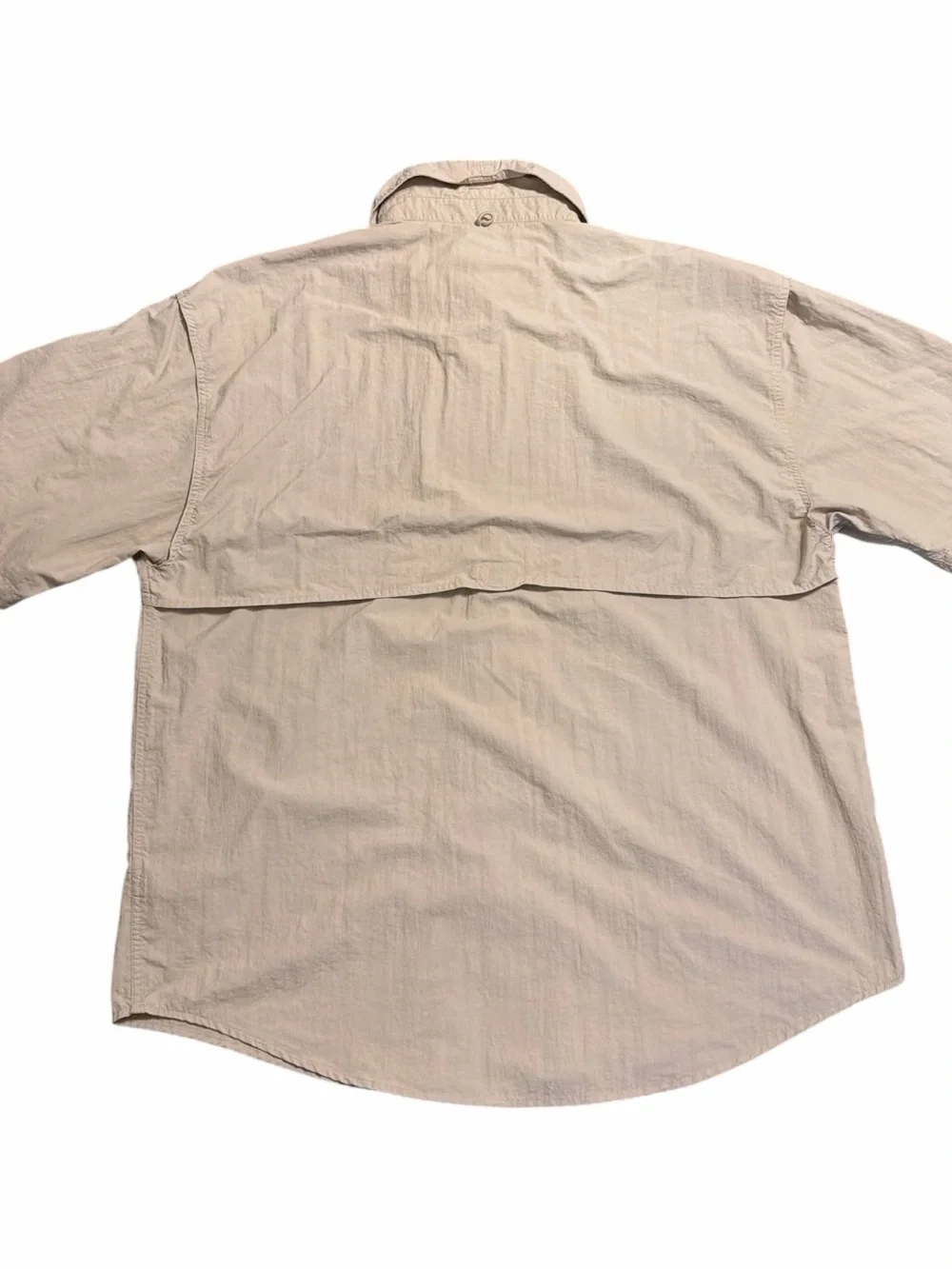 Bimini Bay Outfitters Men XL Beige Fishing outdoor boat camping hiking shirt‎ - Picture 4 of 5